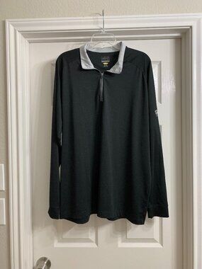 Greg Norman Men's Black Pull-Over Jacket Myrtle Beach, Size XL